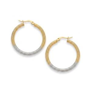 Gold plated earrings