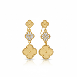 Clover Shiny Drop earrings