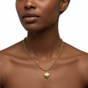 Ball Chain with Love pendant